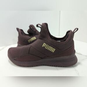 Puma women High Top Trainer Burgundy 377714-02 High Top sneakers Women's Size 9